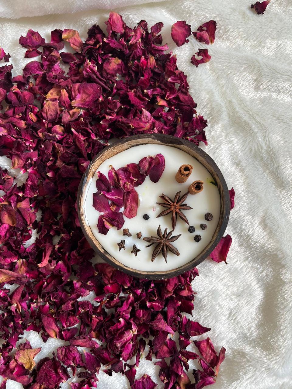 Coco shell candle (Spices)